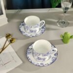 DIOR tiger print cup and saucer set - Image 8