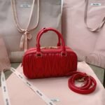 miumiu pleated bowling bag 28x13cm - Image 13
