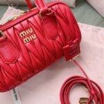 miumiu pleated bowling bag 28x13cm - Image 11