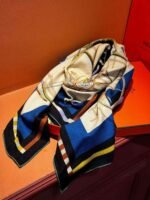 Hermès Velvet Square Scarf Premium Edition 140x140cm - Image 5