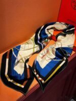 Hermès Velvet Square Scarf Premium Edition 140x140cm - Image 6