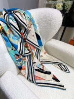 Hermès scarf premium version 140x140cm - Image 6