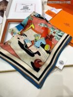 Hermès scarf premium version 140x140cm - Image 5