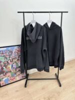 Original Balenciaga hoodie with diamond letters - Image 9