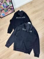 Original Balenciaga hoodie with diamond letters - Image 8