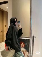 Original Balenciaga hoodie with diamond letters - Image 5