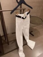 miumiu pants with belt - Image 6