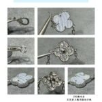 Van Cleef & Arpels Fritillaria 18K four-leaf clover bracelet original - Image 7