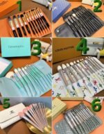 Hermes makeup brushes