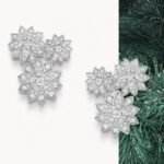 Van Cleef & Arpels Three Flower Earrings - Image 9