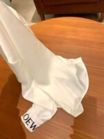 LOEWE Shirt embroidery logo black white - Image 7