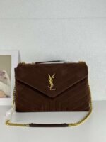 YSL bag dark brown 32cm - Image 3