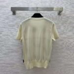 Hermès Silk Twill Short Sleeve T-Shirt Knit Top - Image 7
