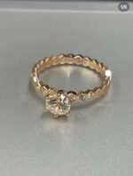 Chaumet Honeycomb Crown Diamond Ring 1 carat Premium - Image 7