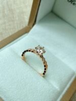 Chaumet Honeycomb Crown Diamond Ring 1 carat Premium