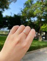 Chaumet Honeycomb Crown Diamond Ring 1 carat Premium - Image 6