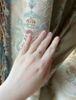 Chaumet Honeycomb Crown Diamond Ring 1 carat Premium - Image 5