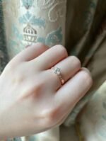 Chaumet Honeycomb Crown Diamond Ring 1 carat Premium - Image 4