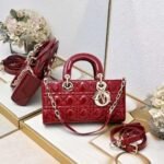 Dior horizontal plate Princess Diana bag 26x6x14cm