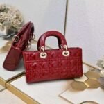 Dior horizontal plate Princess Diana bag 26x6x14cm - Image 8