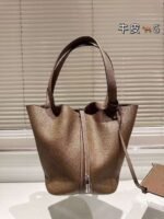 Hermès Picotin pebbled bag 25x22cm