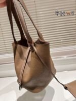 Hermès Picotin pebbled bag 25x22cm - Image 4