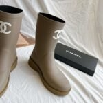 Chanel rain boots - Image 6