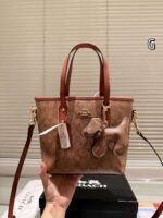 Coach Tote Bag 20x19cm - Image 11