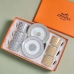 Hermès cup and saucer set 6 cups and 6 saucers - Image 2