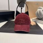 miumiu baseball cap - Image 4