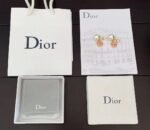 DIOR Pearl Powder Earrings - Image 3