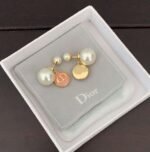 DIOR Pearl Powder Earrings