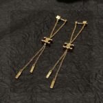 Celine vintage tassel earrings - Image 5