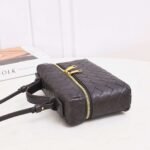 Bottega Veneta Classic Handbag Chocolate Brown 22×12.5x5cm - Image 6