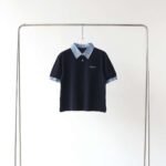 miumiu plaid patchwork polo shirt T-shirt - Image 8