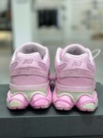 New Balance 9060 Distressed Barbie Pink Sneakers - Image 6