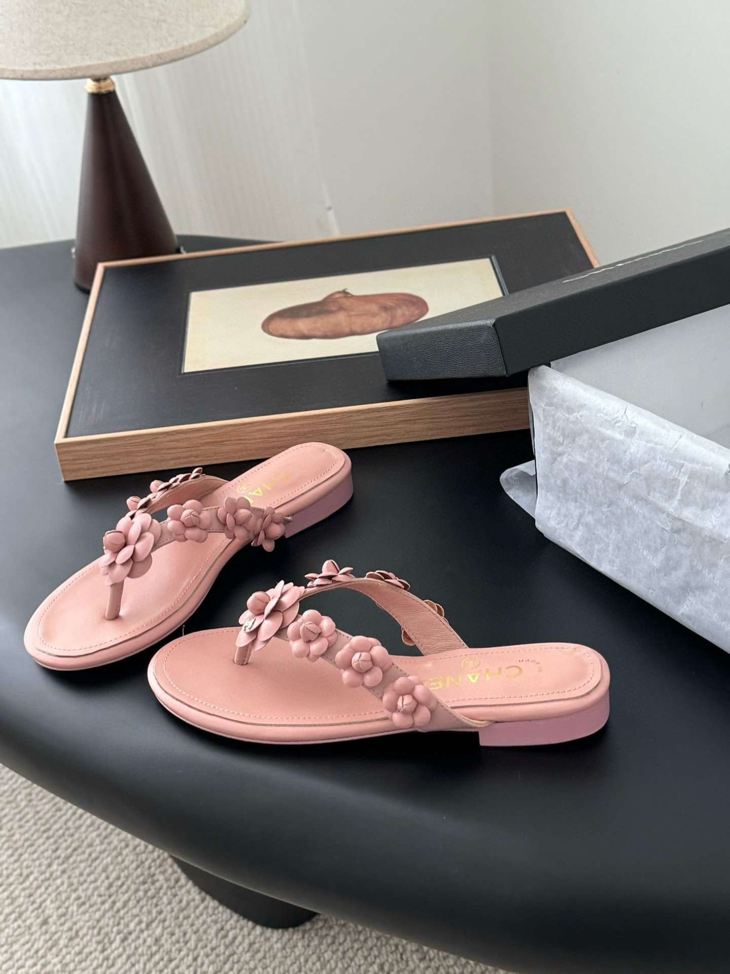 微信图片_20250425170133.jpg Chanel Slippers Premium Edition - Image 1