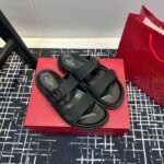 Valentino V-buckle Velcro sandals slippers - Image 9