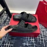 Valentino V-buckle Velcro sandals slippers - Image 5