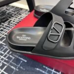 Valentino V-buckle Velcro sandals slippers - Image 6