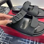 Valentino V-buckle Velcro sandals slippers - Image 3