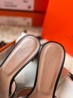 Hermès new high-heeled slippers premium version - Image 4