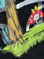 Loewe printed T-shirt for men and women couples pure cotton 280g high quality T-shirt - Image 9