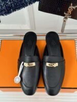 Hermès Classic Kelly Buckle Mule Slippers Premium Edition - Image 7