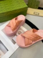 GUCCI new waterproof thick-soled slippers - Image 6
