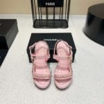 Chanel 2025 Summer Sandals Premium Edition Heel Height 5cm - Image 13