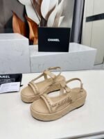 Chanel 2025 Summer Sandals Premium Edition Heel Height 5cm - Image 6