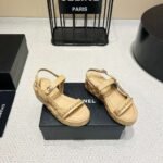 Chanel 2025 Summer Sandals Premium Edition Heel Height 5cm - Image 3