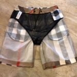 Burberry summer new checkered beach pants - Image 4