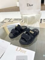 DIOR Classic Canvas Slides - Image 8